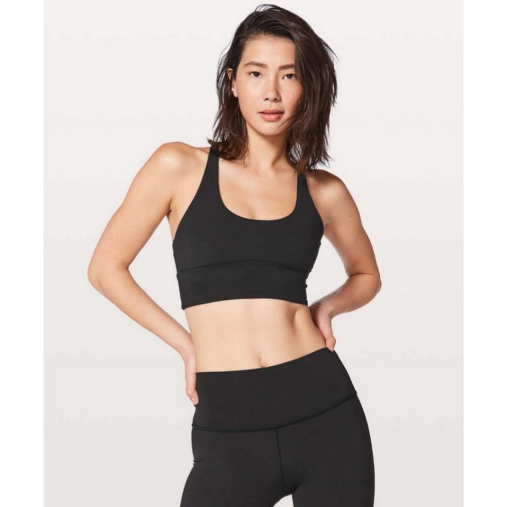 Lululemon Free To Be Moved Bra Black Size 6